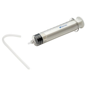 GE-Nemoto 100ml Syringe w/ J-Tube, 50/Case